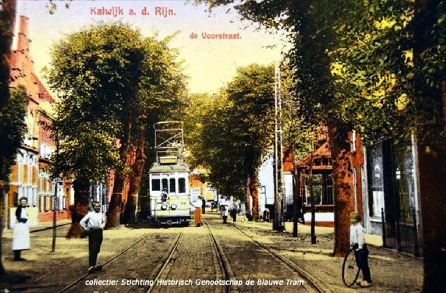 Historische foto van de halte