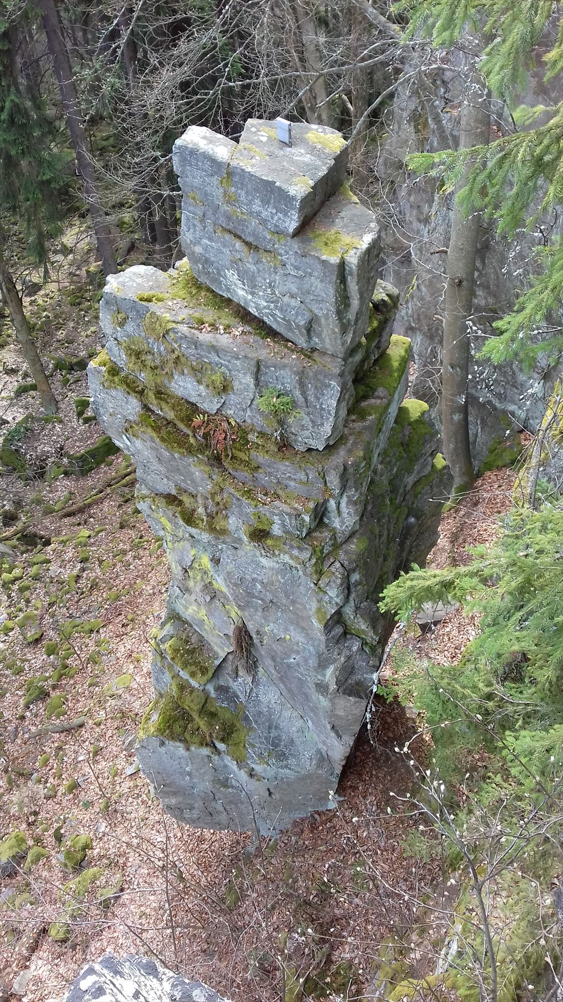 Skály na Kloboučku