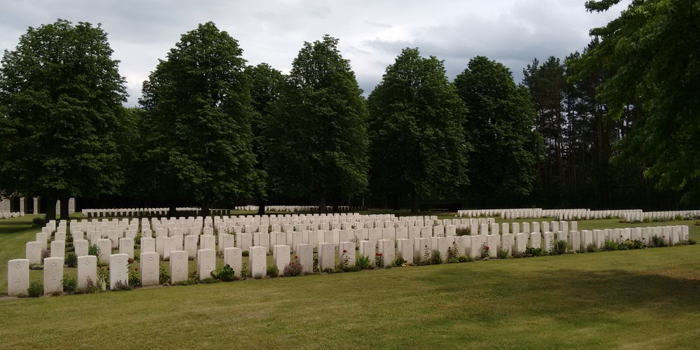 Graves and trees
