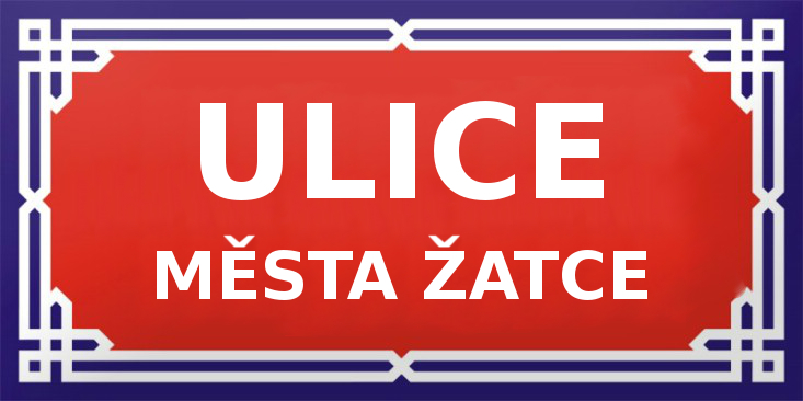 Ulice města Žatce
