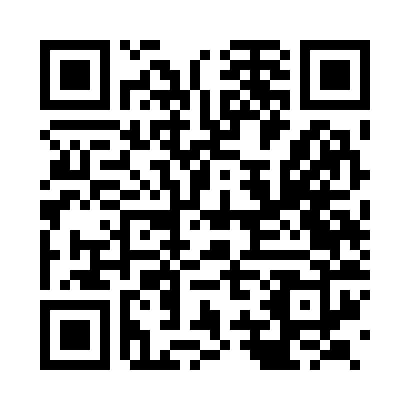 Kod QR zawierający link do Wpadnij do Łukowa / Come over to Łuków