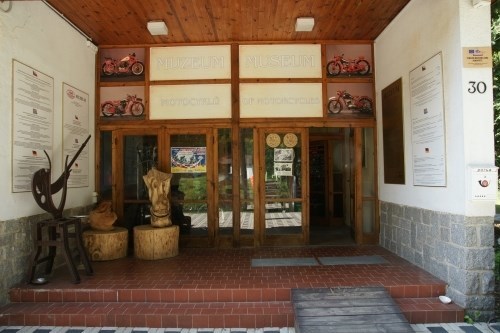 Muzeum motocyklu - vchod