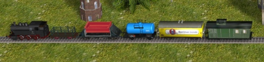 Gewünschte Reihenfolge der Wagons