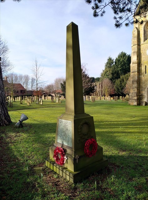War Memorial, Harby
