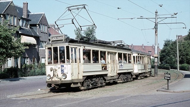 Historische foto van de halte