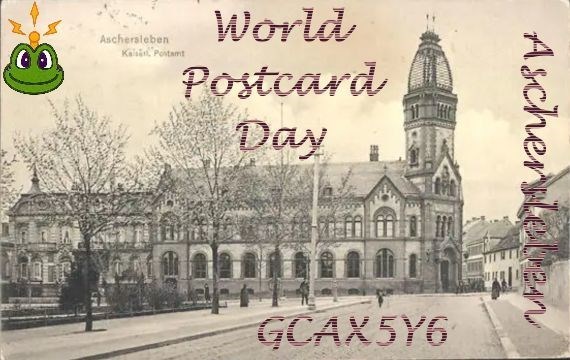 Aschersleben feiert den World Postcard Day GCAX5Y6