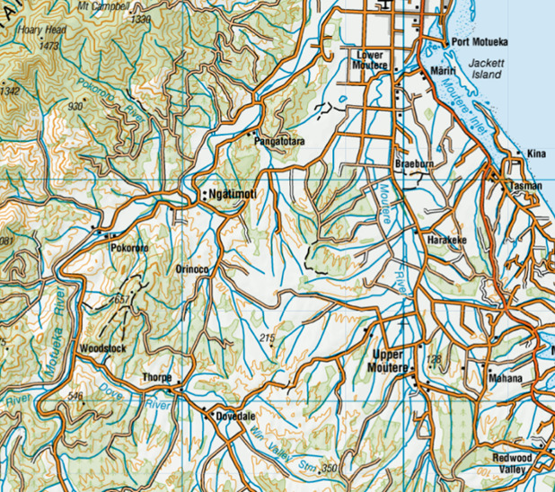 1:50,000 map of the local area.