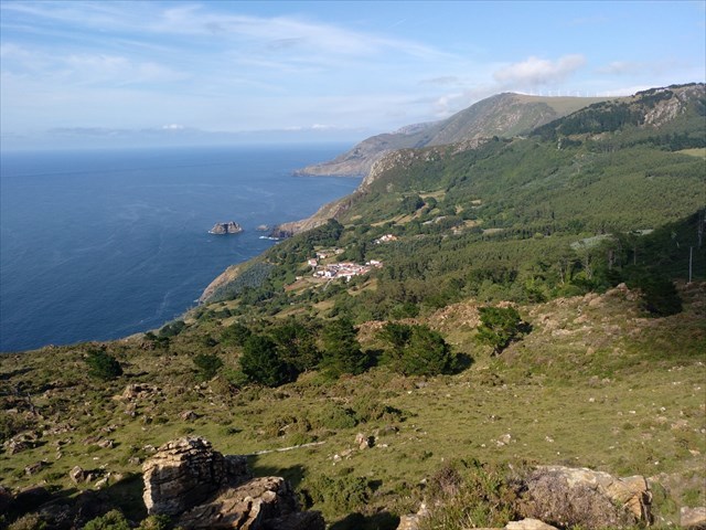 Vistas de Santo André de Teixido