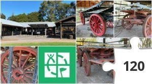 Jigsaw puzzle - Wagon