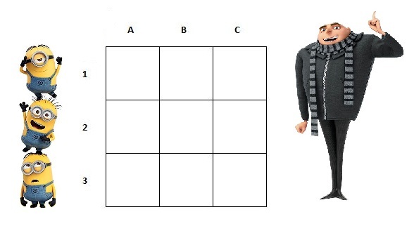 grille morpion gourmand