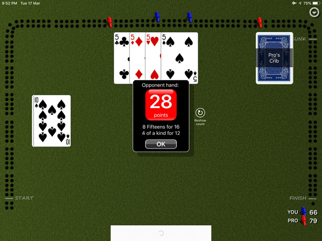 Nearly the best hand you can get