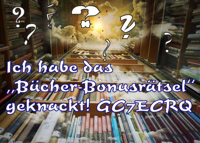 Bücher-Bonusrätsel GC7ECRQ