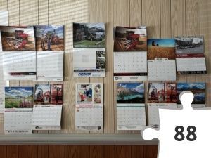 Jigsaw puzzle - Coffee Shop Calendar Wall