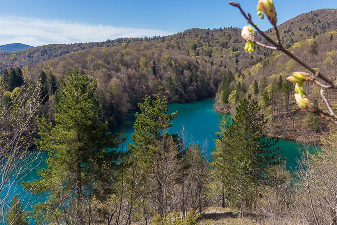 view of Ciginovac lake from Stubica hill