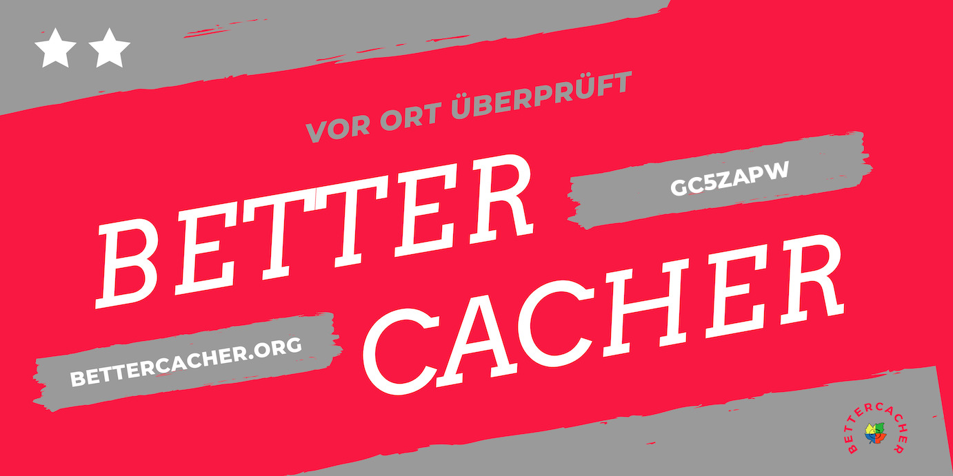 Dieser Cache ist auf bettercacher.org gelistet.