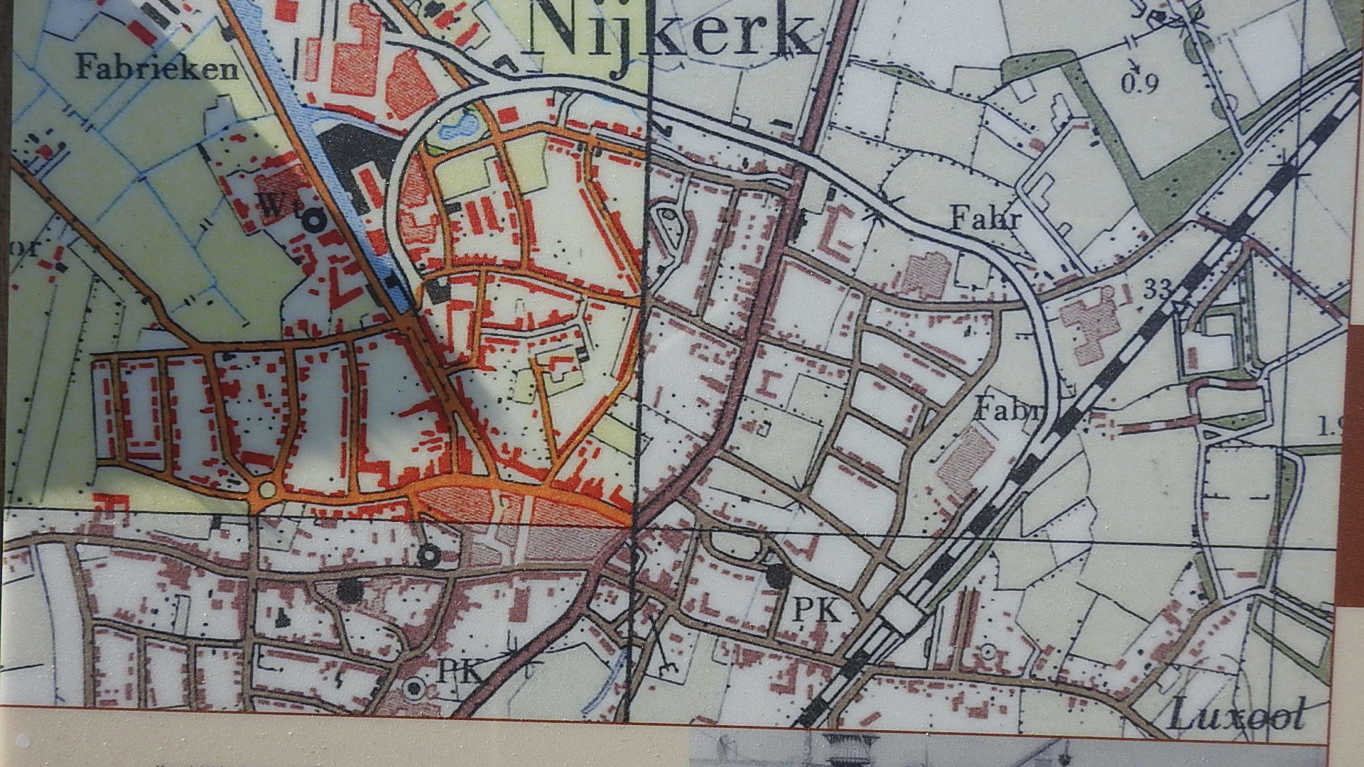 Nijkerk plattegrond Nijkerk plattegrond