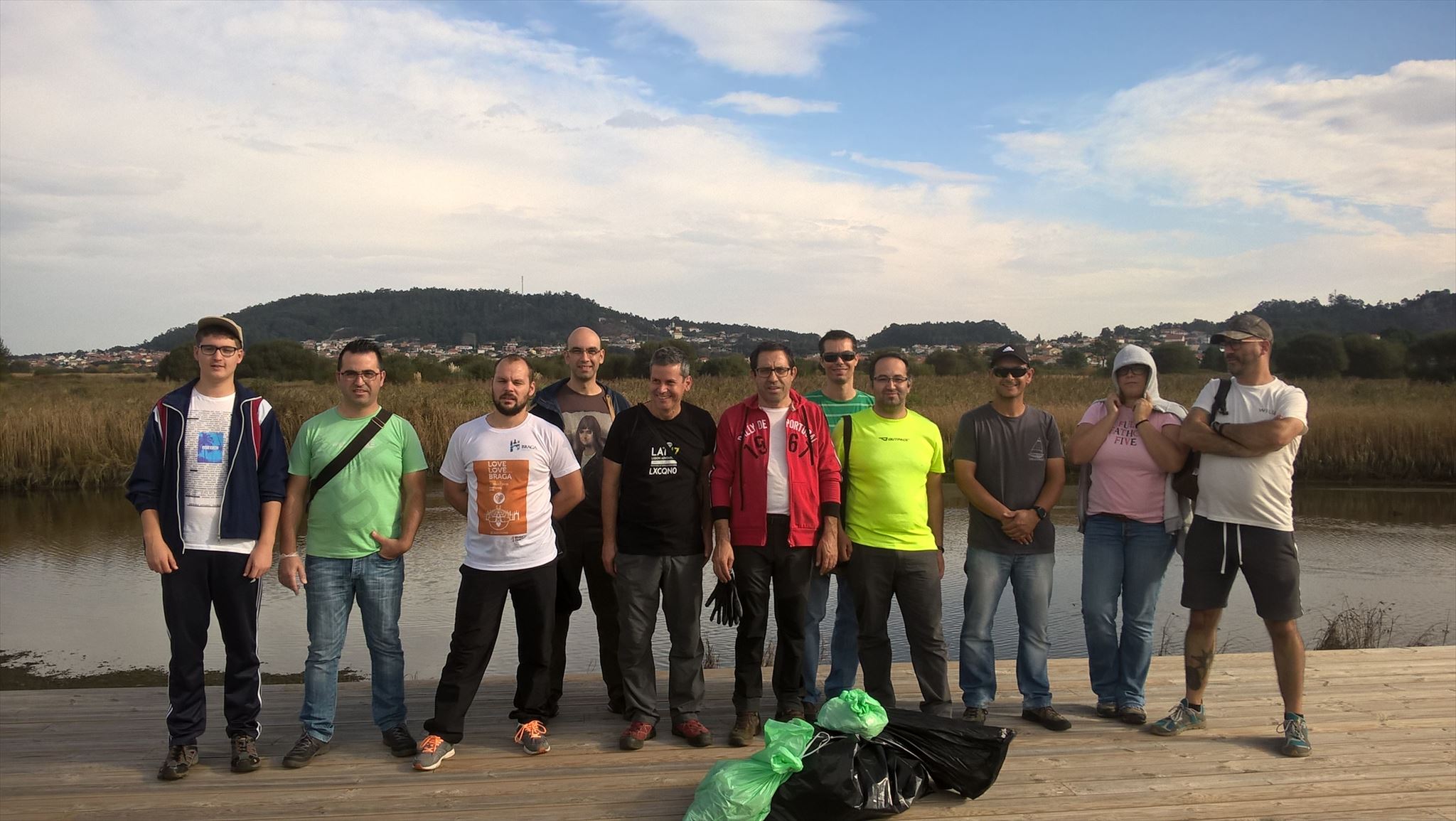 Alguns dos participantes