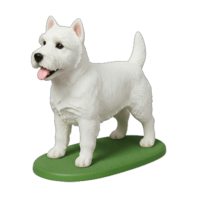 West Highland White Terrier - Dog figurines