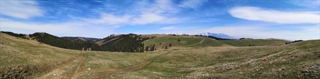 Výhľady cestou na Panskú hoľu 8.5.2020