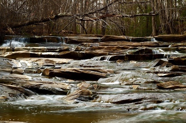 Slater Mill Creek Falls