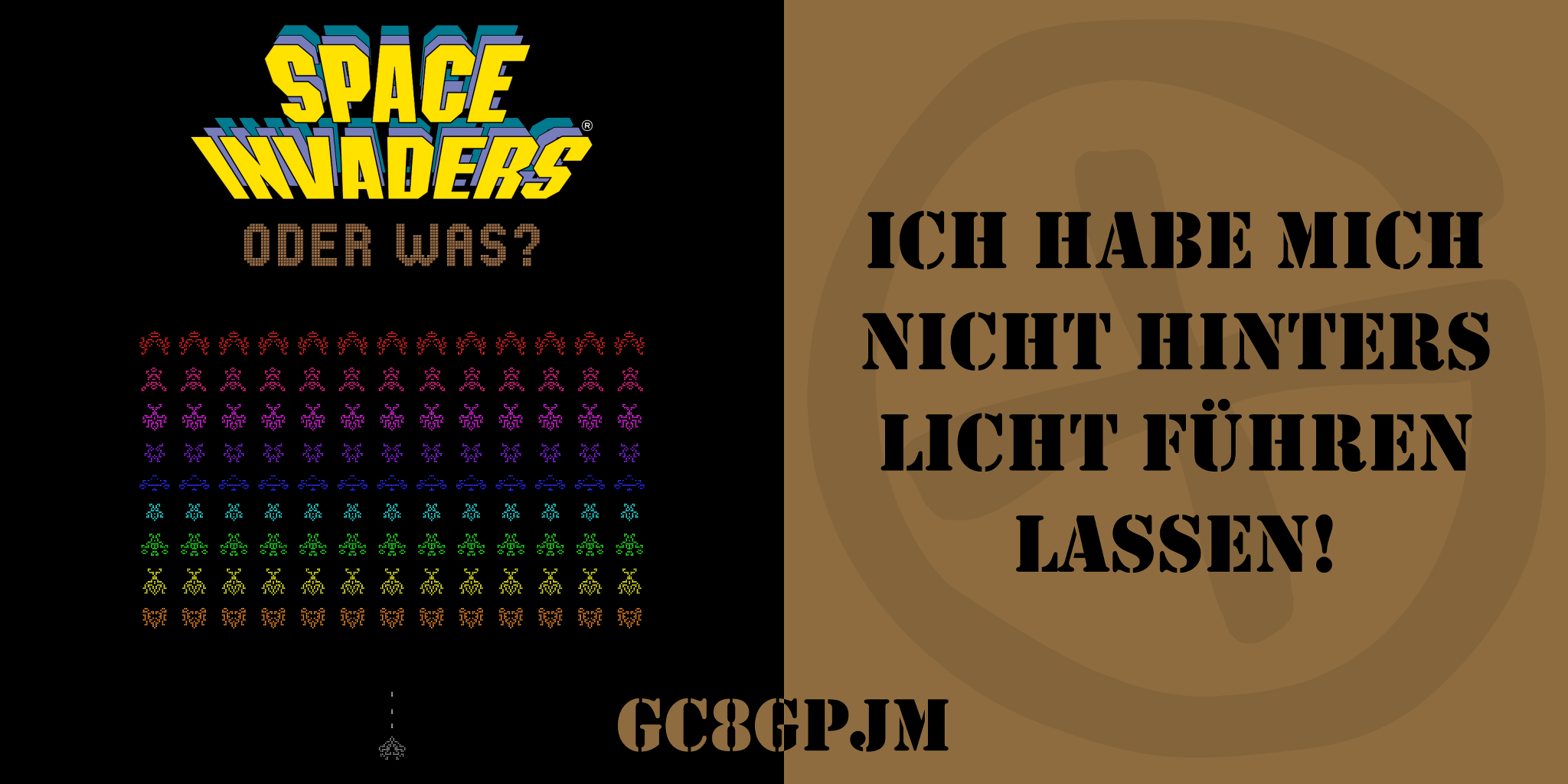 GC8GPJM - SPACE INVADERS – oder was?