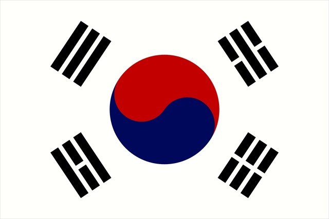 Flagge Südkorea