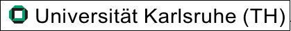 ehemalige Wortmarke der Universität Karlsruhe