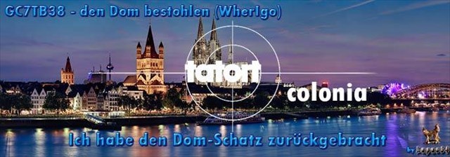 GC7TB38 - JJK - Krimi / Tatort Colonia: den Dom bestohlen