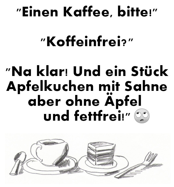 Kaffee koffeinfrei?