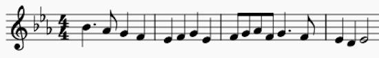 Tune music representation
