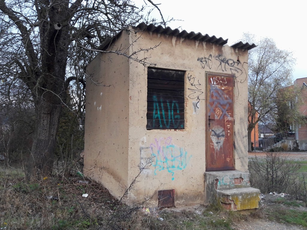 Začátek bývalého vínovodu