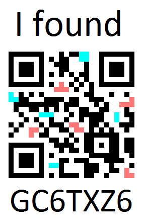 Anaglyph QR-code (GC6TXZ6)