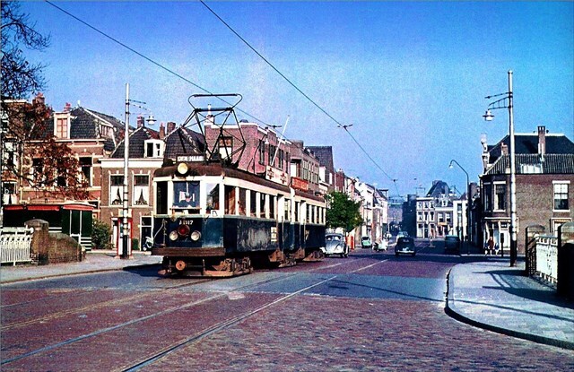 Historische foto van de halte