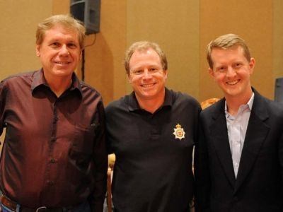Ken, Bob, and Ed at Trivia Championships of North America