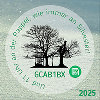 Und 11 Uhr an der Pappel, wie immer an Silvester!