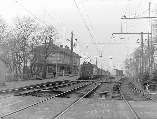 Station Vogelenzang-Bennebroek tussen 1930-1940