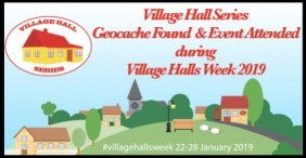 Clan Wallace found a Village Hall Cache & attended a Village Hall Event during Village Halls Week 2019