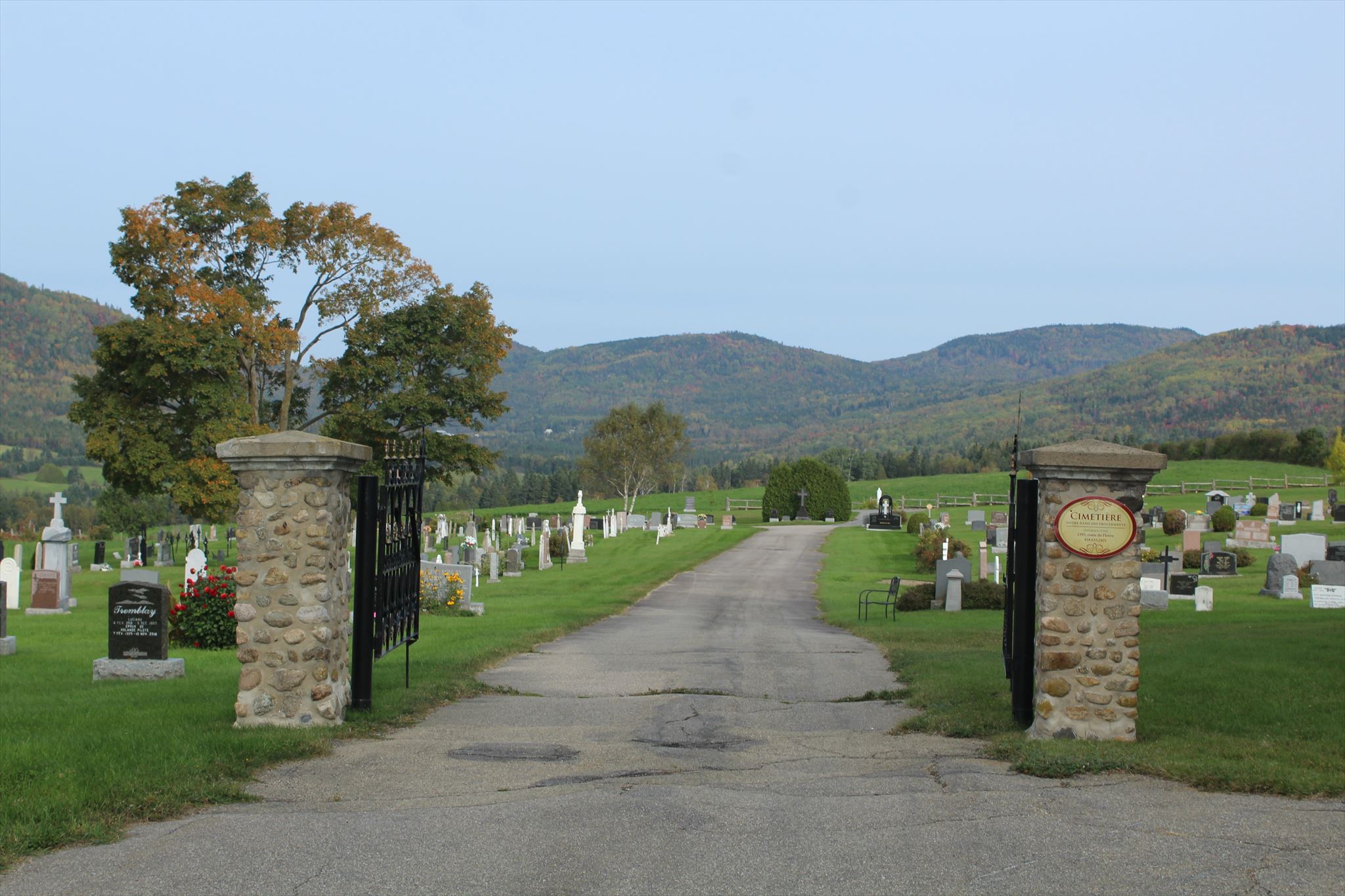 Cimetière NotreDame des Eboulements Les Eboulements, Québec