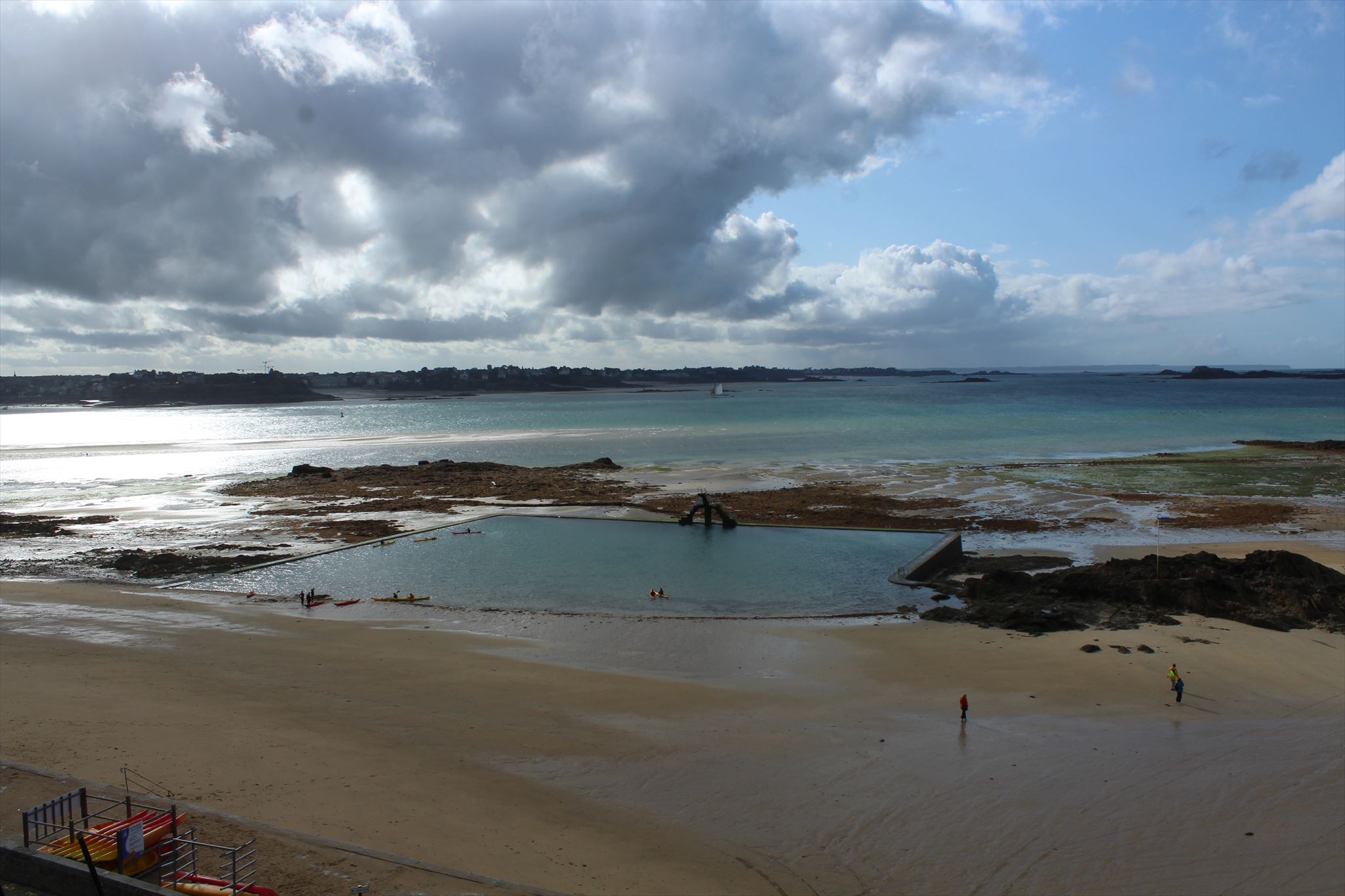 Plage De Bon Secours Saint Malo France Beaches On Waymarking