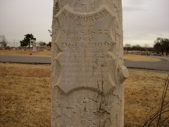R. W. Blanchard Cemetery Blanchard, OK Woodmen of the