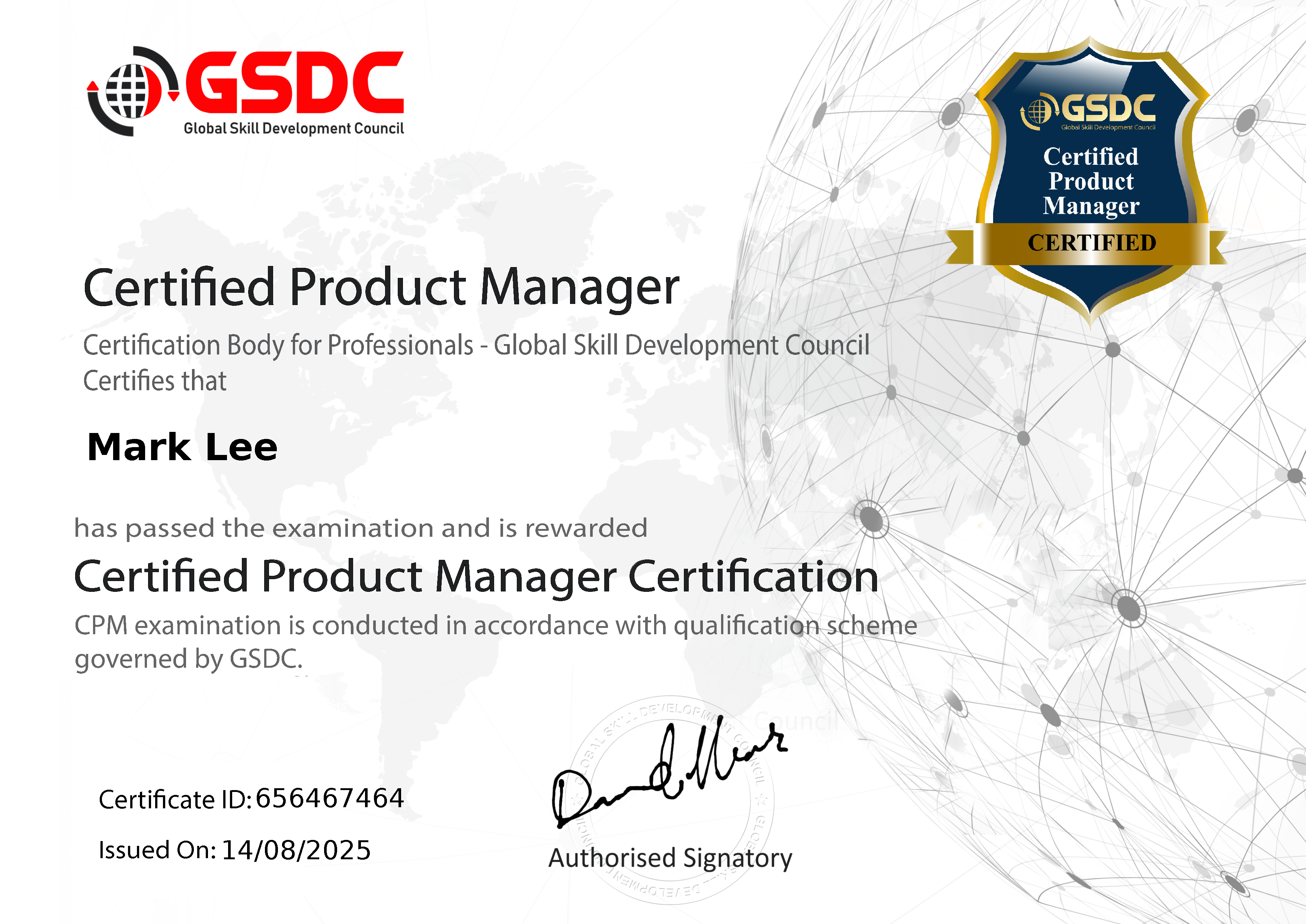 Certified Product Manager 