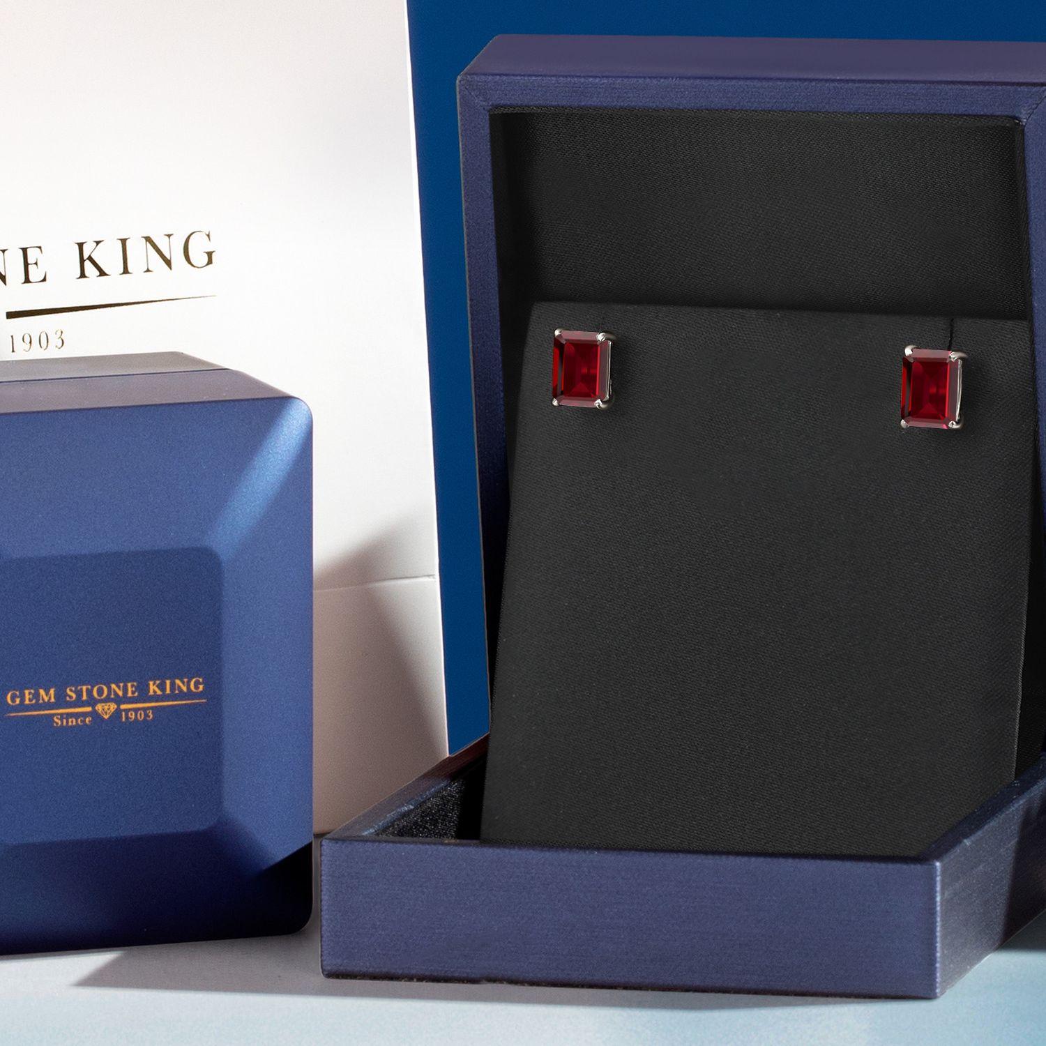 14K White Gold Amethyst Stud Earrings For Women (3.00 Cttw, Gemstone February - Picture 41 of 102