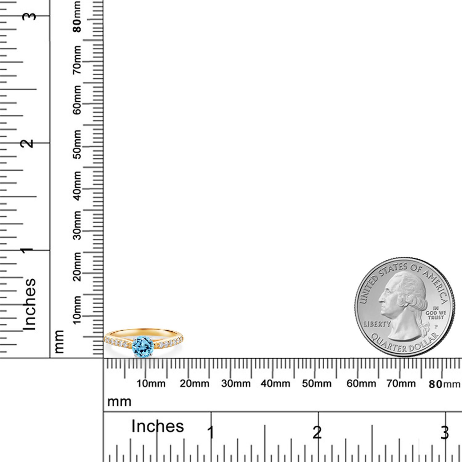 10K Yellow and White Gold Amethyst and White Lab Grown Diamond Engagement - Picture 64 of 72