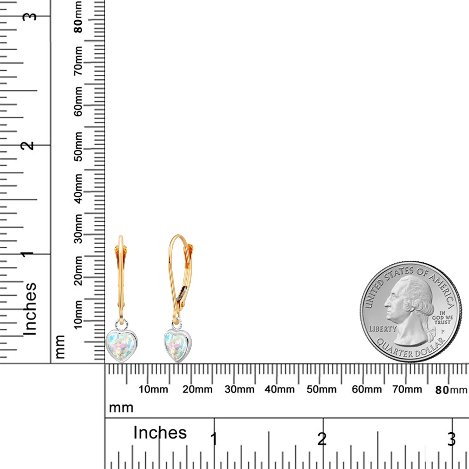 925 Sterling Silver and 14K Yellow Gold Amethyst Drop Dangle Leverback Earrings - Picture 59 of 64