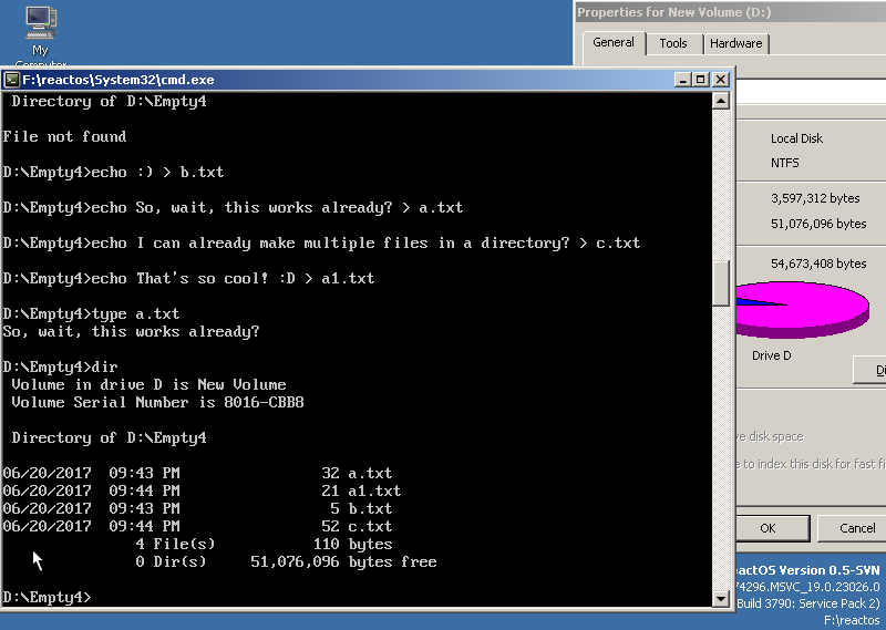 Creating multiple files