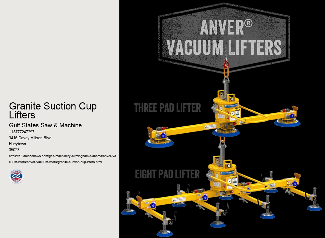 Granite Suction Cup Lifters