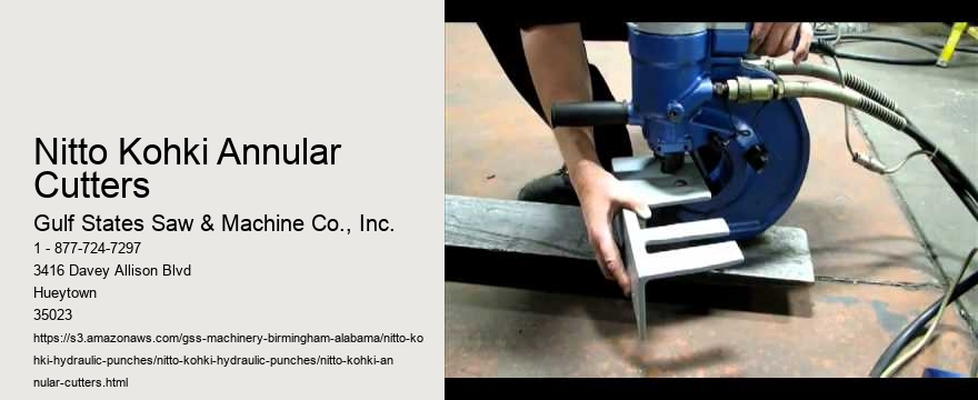Nitto Kohki Annular Cutters
