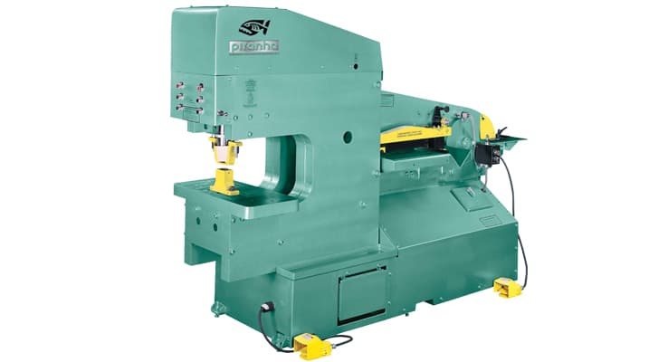 Piranha Iron Worker Machines Work