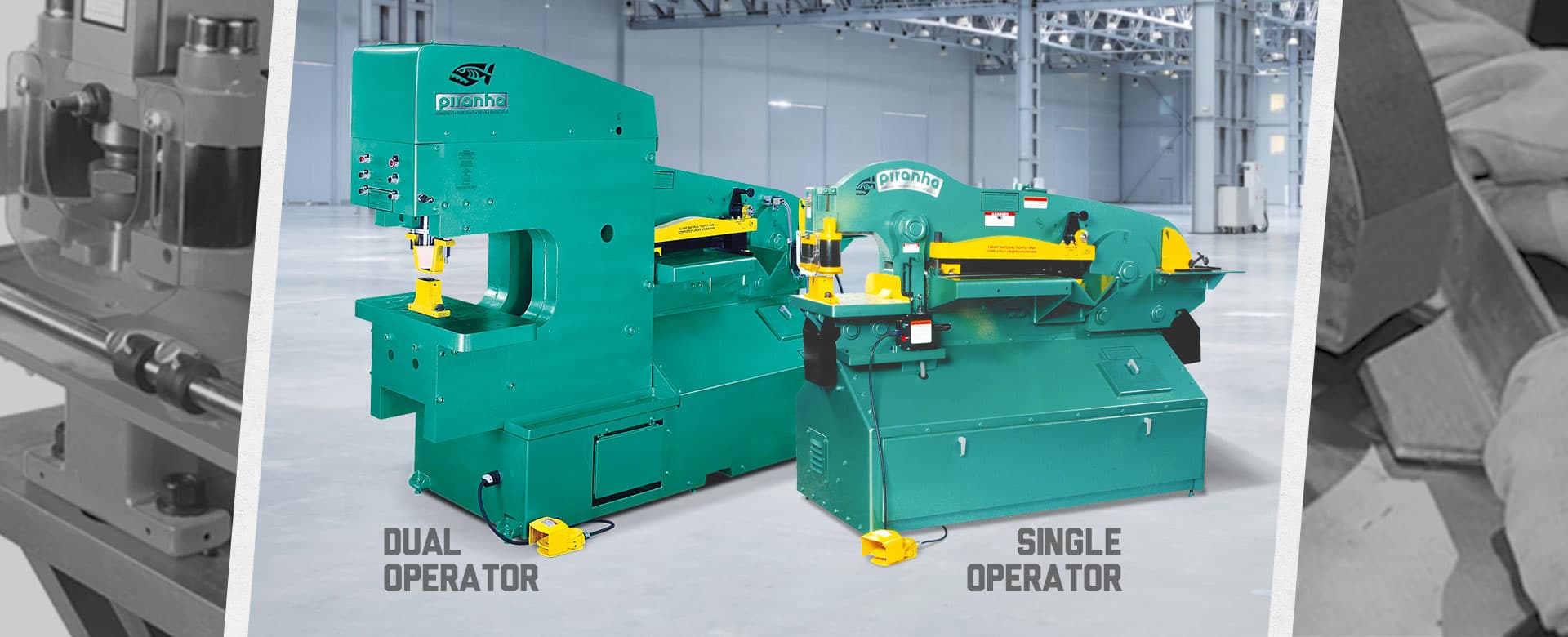 Piranha Iron Worker Machines Available