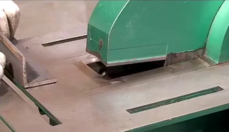 What does an ironworker machine do